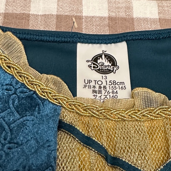 Disney - Brave- Blue and Gold Kids Costume Dress - Picture 2 of 5